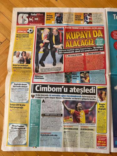 FOTOMAÇ GAZETESİ - 2 NİSAN 2012 - DÜNYA FANİ DÜSTLUK BAKİ - KARA MURAT - G.SARAYLIYIM AVRUPANIN EFENDİSİYİM - ORDU'NUN DERELERİ - ŞAMPİYONLUK TURU İÇİN GELİYORUZ - HEDEF 5'TE 5 - ÜÇTE ÜÇ YAPALIM - KARTAL TUR AŞKINA - IŞIK GÖRÜNDÜ - BOMBARDIRIMAN - BÜYÜK USTA - KRALA REKOR DOPİNGİ - BANK ASYA CADI KAZANI - ÇAKIR 'ÇARPTI' - SOW TEHLİKESİ - FATİH TERİM - AYKUT KOCAMAN - ŞENOL GÜNEŞ - ÜNAL AYSAL - AZİZ YILDIRIM - FİKRET ORMAN - ADNAN ÖZTÜRK - SADRİ ŞENER - ALEX DE SOUZA - MOUSSA SOW - BURAK YILMAZ - SELÇUK İNAN - FELIPE MELO - MUSLERA - MANUEL FERNANDES - RICARDO QUARESMA - GUSTAVO COLMAN - NECATİ ATEŞ - EMRE BELÖZOĞLU - GÖKHAN GÖNÜL - OLCAN ADIN - CÜNEYT ÇAKIR - BÜLENT YILDIRIM - HINCAL ULUÇ - MERT AYDIN - GÜRCAN BİLGİÇ - HAKKI YALÇIN - SELÇUK YULA - TURGAY DEMİR - SAVAŞ ÇORLU - CENGİZ TOKGÖZ - GENCO BORAN - ÇAĞDAŞ SEVİNÇ - ORHUN GENCER - BARIŞ DİNÇARSLAN - EFE UYSAL - ALİ ERİM - AHMET ÇALIK - ZEKİ UZUNDURUKAN - NECMİ PEREKLİ - EMRE BOL - RECEP TAYYİP ERDOĞAN - MICHEL PLATINI