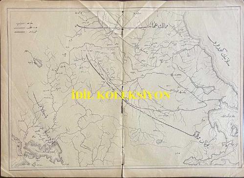 Osmanlıca Servet-i Fünun Dergisi, Tevcihat ve Havadis Kısmı, SERVET-I-FUNOUN: SUPPLÉMENT POLITIQUE, Orijinal Dönem Basım, (Ottoman Magazine) - 22 Nisan 1897 - Sayı: 319 - Rumi: 10 Nisan 1313 - Selamlık Resm-i Alisi: Sultan II. Abdülhamit'in Hamidiye Camii'nde Cuma Selamlık Töreninin İcrası - Tebligat-ı Resmiye: Yunanlıların İşbu Şehr-i Nisan'ın Beşinci Cumaertesi Gecesi Kuvve-i Külliye-i Muntazama ile Nukat-ı Müteaddideden Hudud-ı Hakaniye Tecavüz Ederek Muharebeye Başladıkları ve Harbin Hala Devam Etmekte ve Yunanlılar Tarafından Top Ateşi Dahi İcra Edilmekte Olduğu Alasonya Ordu-yı Hümayunu Kumandanı Müşir Edhem Paşa Hazretlerinden Alınan Telgrafnamelerde Bildirilmesi - Osmanlı-Yunan Harbi 1897: Selanik Körfezi, Yanya Vilayeti, Narda Körfezi, Golos Körfezi Cihetlerindeki Osmanlı Devleti ve Yunanistan Sınırlarını Gösterir 1/500,000 Ölçekli Harita - Donanma-yı Hümayun-ı Fevz-Makrun-ı Cenab-ı Şehinşahiye İlhak Olunan Süfün-i Harbiye-i Mülukane