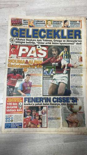 PAS SPOR GAZETESİ - 30 MAYIS 2002 - TÜRKİYE'Yİ DÜNYAYA TARKAN TANITACAK - SÜRPRİZ TÜRKİYE - SEPP BLATTER YENİDEN BAŞKAN - LORANT'LA OLMAZ - GÖNLÜM ORTEGA'DA - ORTEGA SATILDI - RUHUMU SATTIM - ÖRÜMCEK CORDOBA - SÜMER KARIŞAMAZ - NOUMA & ALPAY GALATASARAY'DA - KARTAL'A İKİNCİ GOL - BATİSTUTA UĞRAŞTIRIYOR - İMZA JAPONYA'DA - KANARYA ROTA DEĞİŞTİRDİ: FEN'İN CISSE'Sİ - TERİMSARAY - ADA BUGÜN AÇILIYOR - BEŞİKTAŞ BORÇLU - KARTAL ZAGO'YU KAPTI - NOUMA'DA ISRARLI - EDİLSON 5.5 MİLYON DOLAR - DOBROWSKİ OLMAM - BİLGİLİ İFADE VERECEK - KAPSAL'IN HEDEFİ BÜYÜK - GAKKOŞLAR KAPIŞIYOR - GÖZ-GÖZ'DE ŞOV BAŞLADI - BURSA'DA BAŞKANA SALDIRI - ADANASPOR'DA ÇITA YÜKSELDİ - KINGS'İN İNTİKAMI - KULEYİ SAĞLAMA ALDIK - AFRİKA HAREKATI - OLGUN'UN İLK BOMBASI UFUK - MALATYA'DA FEVZİ SESLERİ - TARKAN - EMRE BELÖZOĞLU - OKAN BURUK - HECTOR CUPER - CASILLAS - CEM ARSLAN - ŞENOL GÜNEŞ - ROBERTO CARLOS - SEPP BLATTER - ALPAY ÖZALAN - WERNER LORANT - IHSAN UÇARGİL - YÜKSEL AYTUĞ - ONUR BELGE - DENİZ GÖKÇE - SERCAN GÖRGÜL