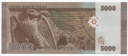 Suriye 2023 Yılı 5.000 Pound Çil