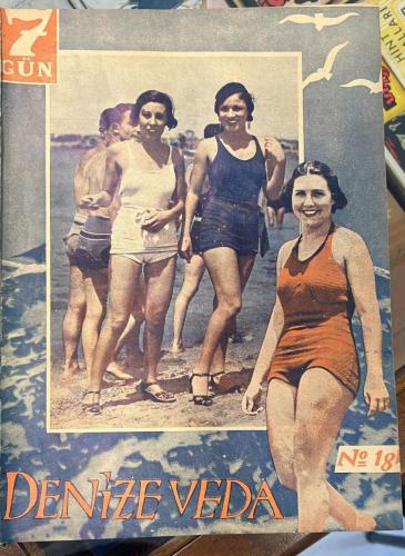 Yedigün Dergisi Haftalık - Sayı 183'den Başlayıp 208'e Kadar Tüm Sayıları Toplamda 25 Sayı