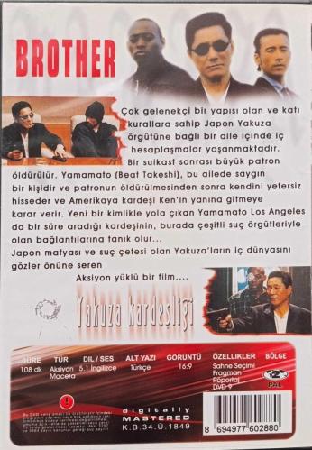 YAKUZA KARDEŞLİĞİ DVD ORJİNAL FİLM 2.EL DVD ( 19408