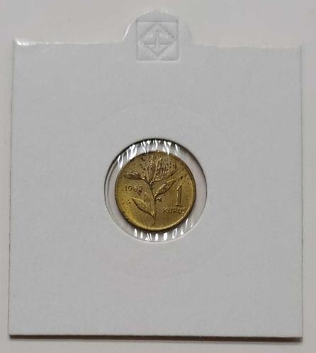 1962 YILI BRONZ 1 KURUŞ ÇİL KONDİSYONDA