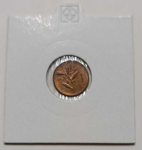 1967 YILI BRONZ 1 KURUŞ ÇİL KONDİSYONDA