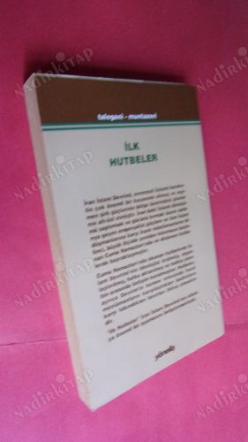 İLK HUTBELER