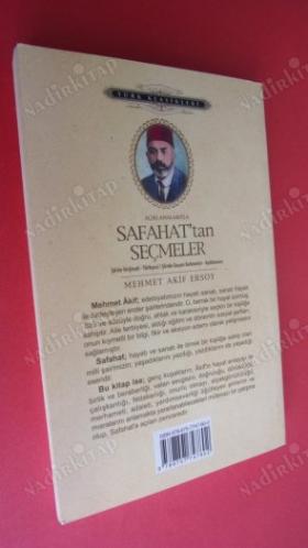 AÇIKLAMALARIYLA SAFAHAT 'tan SEÇMELER.Şiirin Orijinali.Türkçesi / Şiirde Geçen Kelimeler Açıllaması-/ İMZALI //