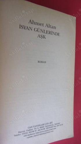 İSYAN GÜNLERİNDE AŞK