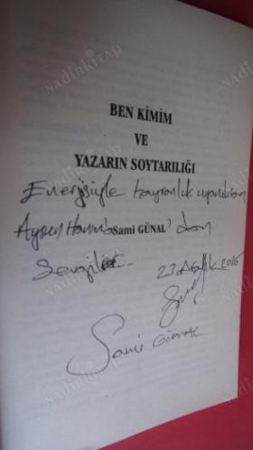 BEN KİMİM VE YAZARIN SOYTARILIĞI // İMZALI //