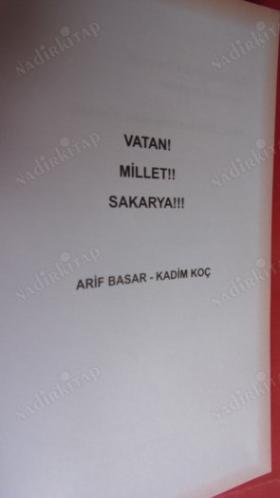Vatan(!) Millet(!!) Sakarya(!!!)