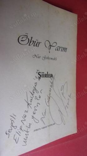 ÖBÜR YARIM (İmzalı ve İthaflı)