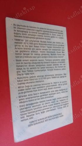 TÜRKİYE SORUNLARI SAYI:37. EYLÜL.2000