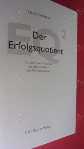 EQ 2, der Erfolgs Quotient Erfolgsquotient