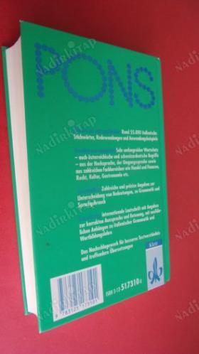 PONS Wörterbuch für Schule und Studium Teil.1 Italienisch-Deutsch.
