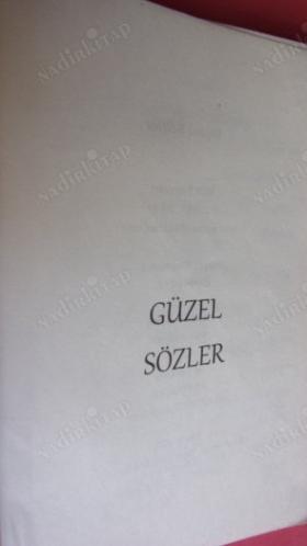 GÜZEL SÖZLER DERLEMESİ