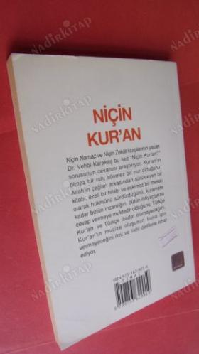 NİÇİN KUR'AN // İMZALI //