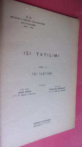 ISI YAYILIMI . CİLT-1. Dr. NECMETTİN ERBAKAN