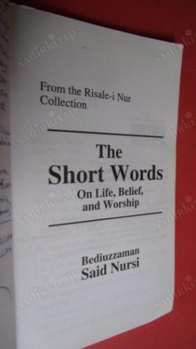 THE SHORT WORDS ON LIFE, BELIEF AND WORSHIP (CEP BOY)