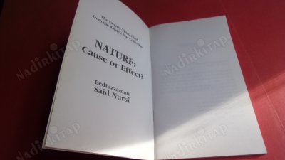 Nature: Cause or Effect - From The Risale-i Nur Collection // CEP BOY //