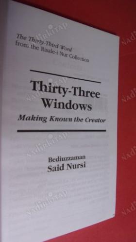 Thirty Three Windows - Making Known The Creator // CEP BOY //