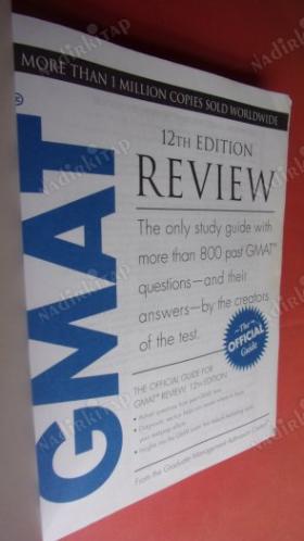 GMAT REVIEW THE OFFICIAL GUİDE 12 TH EDITION
