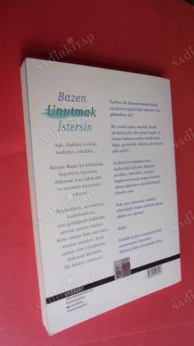 BAZEN UNUTMAK İSTERSİN // İLK BASIM //