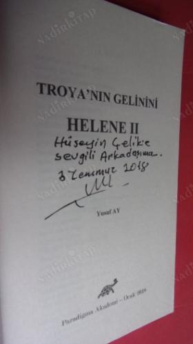 TROYA'NIN GELİNİ HELENE II - İMZALI --