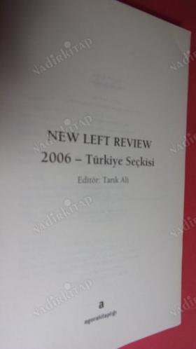 NEW LEFT REVIEW 2006- TÜRKİYE SEÇKİSİ