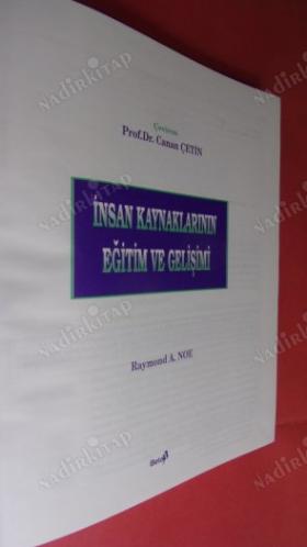 İNSAN KAYNAKLARININ EĞİTİM VE GELİŞİMİ