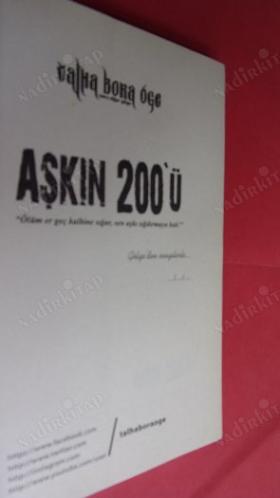 AŞKIN 200' Ü // ÖLÜM ER GEÇ KALBİE SIĞAR, SEN AŞKI SIĞDIRMAYA BAK TALHA BORA ÖGE / NAM-I DİĞER GÖLGE