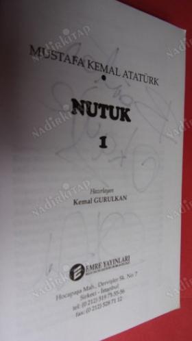 NUTUK(TAM METİN) // CİLT-1-2- TAKIM --İMZALI //