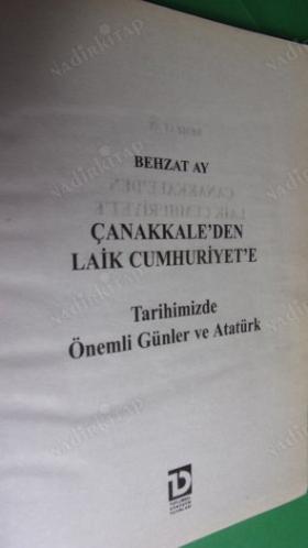 ÇANAKKALE'DEN LAİK CUMHURİYET'E