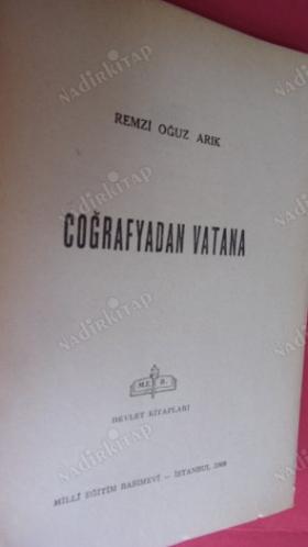 COĞRAFYADAN VATANA (1000 TEMEL ESER:14)