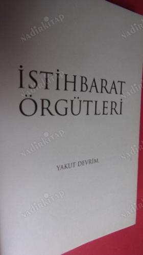 İSTİHBARAT ÖRGÜTLERİ