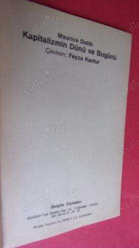 KAPİTALİZMİN DÜNÜ VE BUGÜNÜ