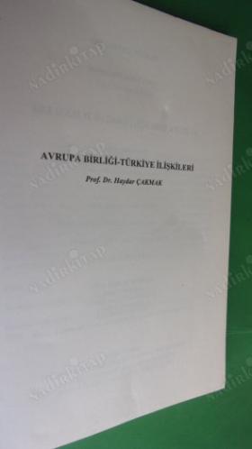 Türkiye Avrupa Birliği İlişkileri