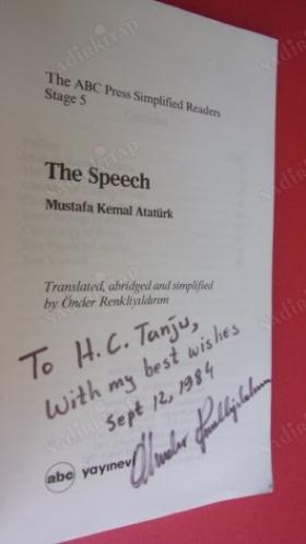 THE SPEECH // İMZALI //