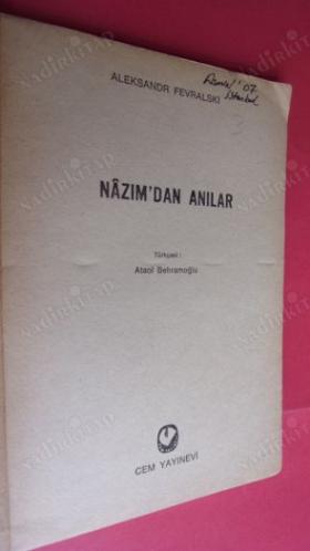 NAZIM'DAN ANILAR