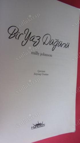 MİLLY JOHNSON / BİR YAZ DÜĞÜNÜ