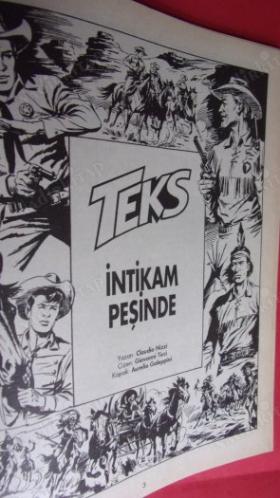 Teks Aylık Çizgi Roman Sayı 6 İNTİKAM PEŞİNDE