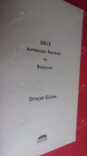 2013 ASTROLOJİ REHBERİ VE BURÇLAR