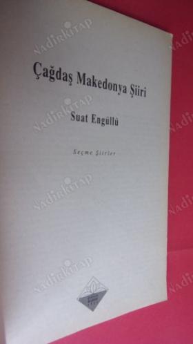ÇAĞDAŞ MAKEDONYA ŞİİRİ