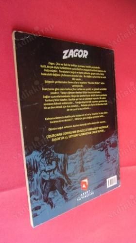 AYLIK ÇİZGİ-ROMAN ZAGOR-BUZLAR ARASINDA ÖLÜM SAYI:13