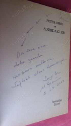 SINIRDAKİLER // İLK BASIM -- İMZALI- Nejat Ebcioğlu'dan .//