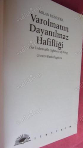 VAROLMANIN DAYANILMAZ HAFİFLİĞİ // 32. BASIM //