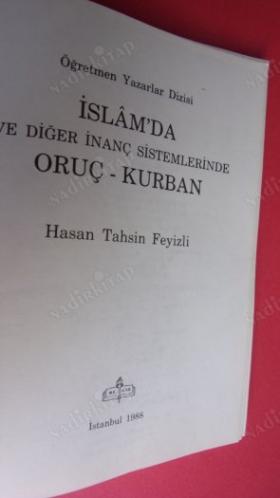 İSLAM'DA VE DİĞER İNANÇ SİSTEMLERİNDE ORUÇ KURBAN ..