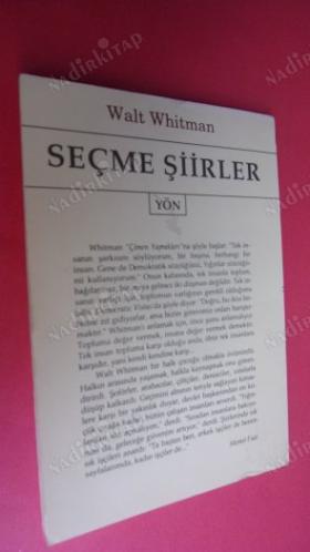 SEÇME ŞİİRLER ( ÇİMEN YAPRAKLARI )