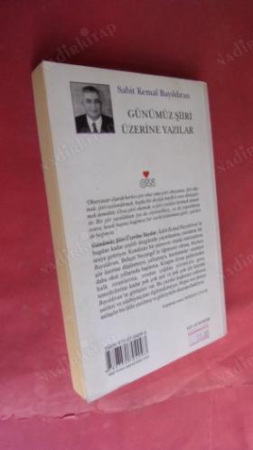GÜNÜMÜZ ŞİİRİ ÜZERİNE YAZILAR (1.BASIM)