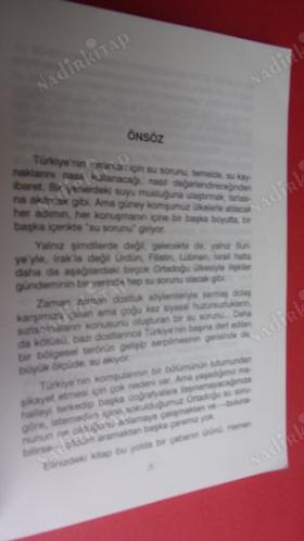 DAMLAYA DAMLAYA (ORTADOĞU'NUN SU SORUNU)