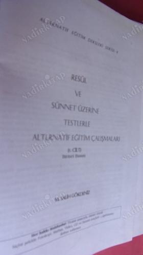 RESÜL ve SÜNNET ÜZERİNE. TESTLERLE ALTERNATİF EĞİTİM ÇALIŞMALARI 1