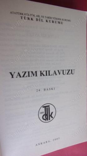 YAZIM KILAVUZU